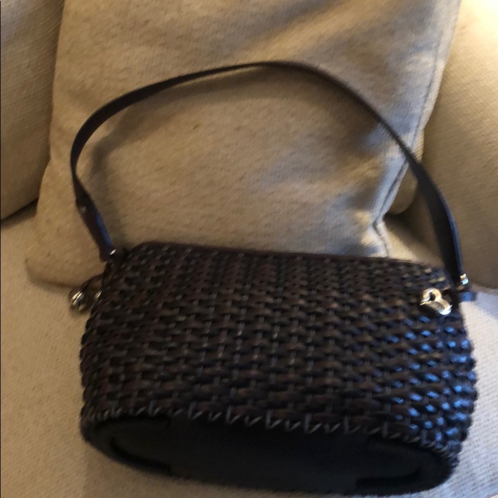 Woman’s Purse in Brown Weave